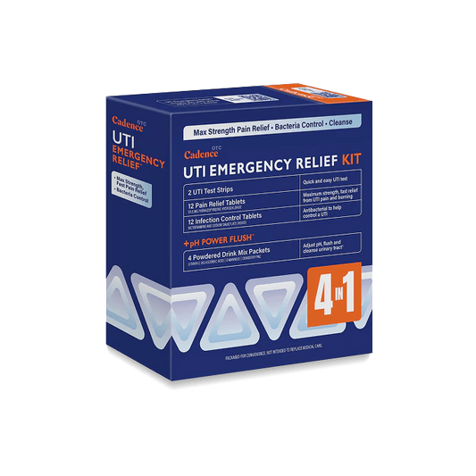 Cadence OTC debuts UTI emergency relief kit at Walmart stores